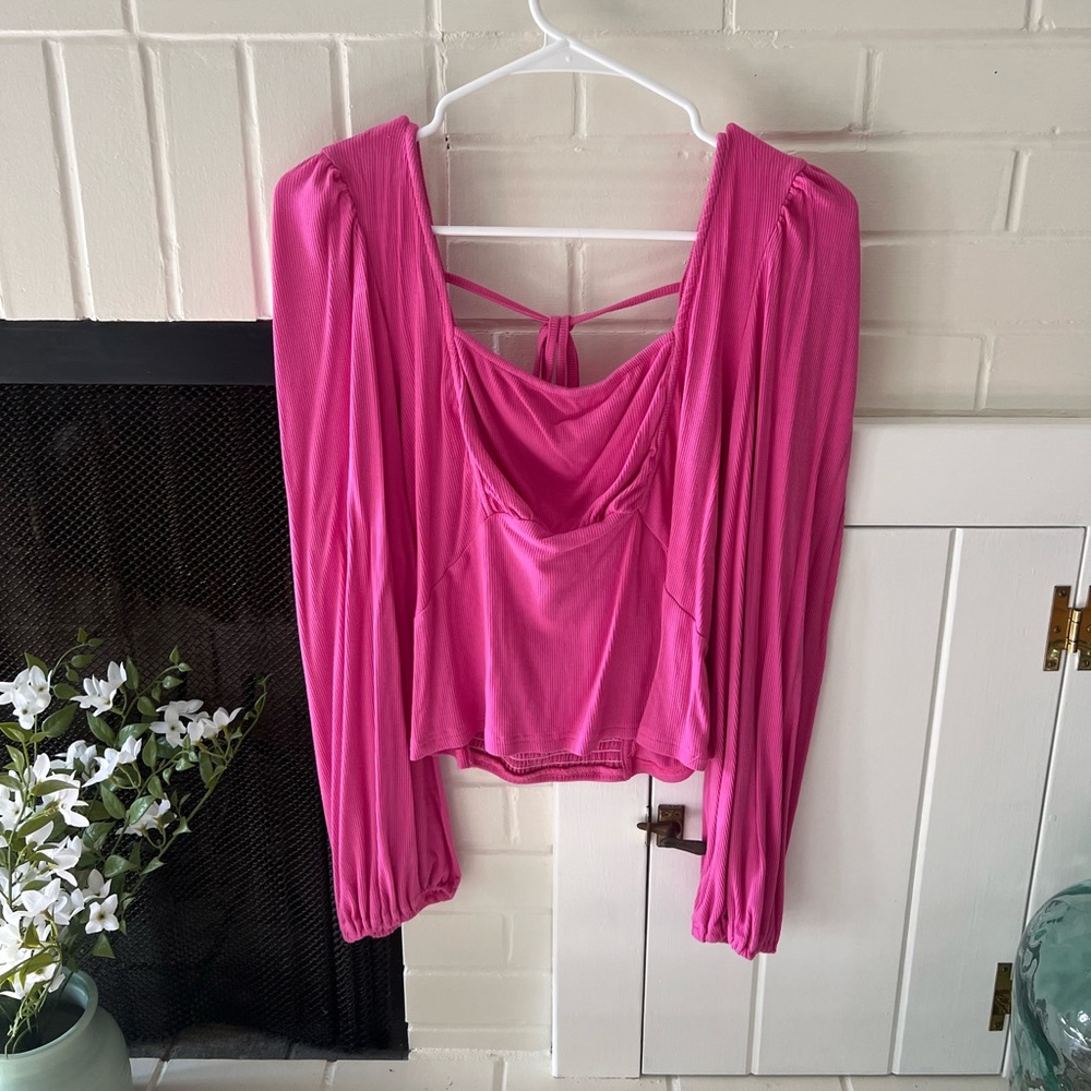 Listicle Pink Long Sleeve